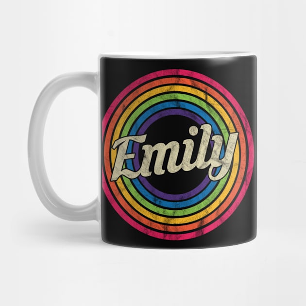 Emily - Retro Rainbow Faded-Style by MaydenArt